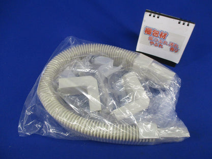 エムケーダクト付属品2号セット(混在4個入)(ミルキーホワイト) MDK103他