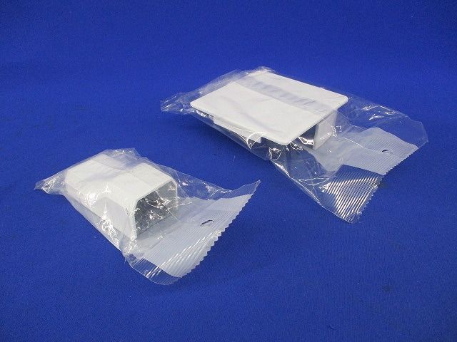 エムケーダクト/ニュー･エフモール付属品セット(混在3個入)(ホワイト) KMDE4102他