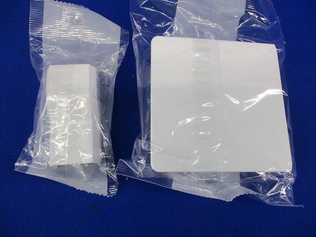 エムケーダクト/ニュー･エフモール付属品セット(混在3個入)(ホワイト) KMDE4102他