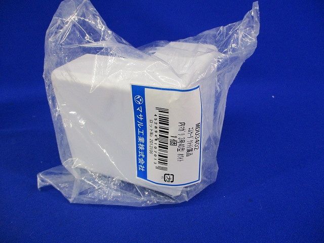 エムケーダクト付属品3号セット(混在4個入)(ホワイト) MDJC32他