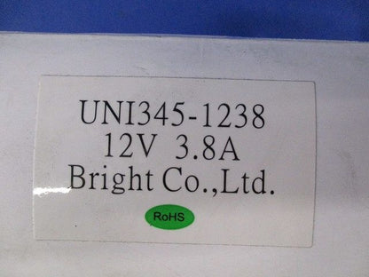 ACアダプター12V 3.8A UNI345-1238