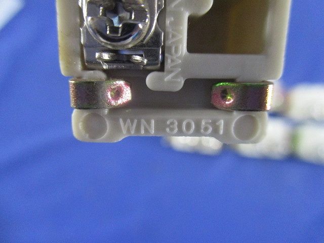 テレビターミナル(8個入)National(キズ･汚れ有)National WN3051