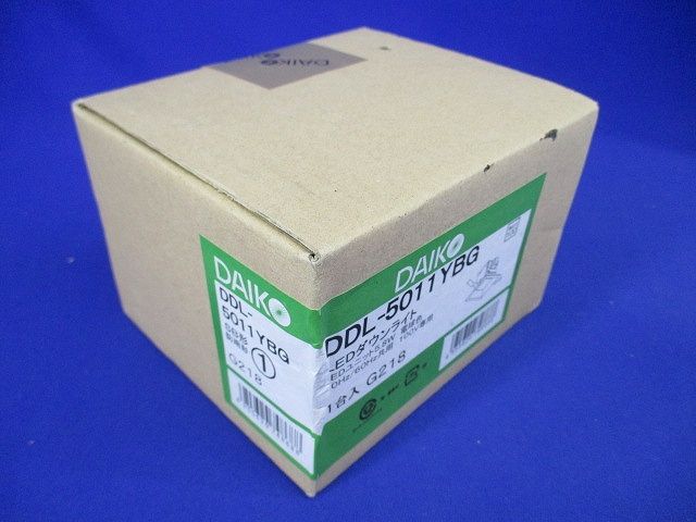 LED内蔵 ダウンライト 電球色 調光可(調光器別売) DDL-5011YBG