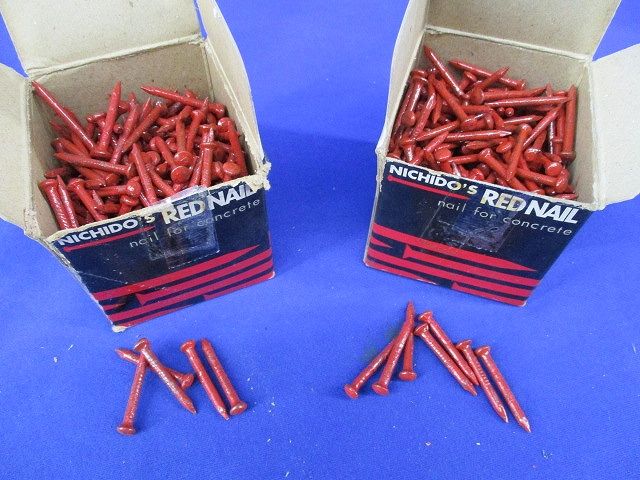 コンクリート釘･REDNAILφ2.6×25mm(250個入×2箱) A-2