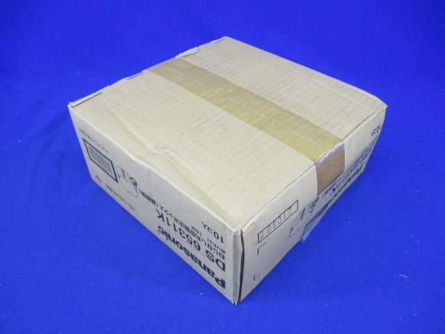 ねじなし丸型露出ボックス(鋼板製)1方出 呼びE31 10個入 DS65311K-10