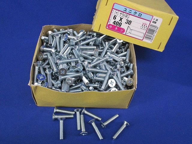 (+)サラ小ネジ(400個入) 6×30