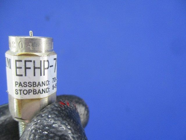 ハイパスフィルター アッテネーター(4個入)(キズ･汚れ有) EFHP-70CS