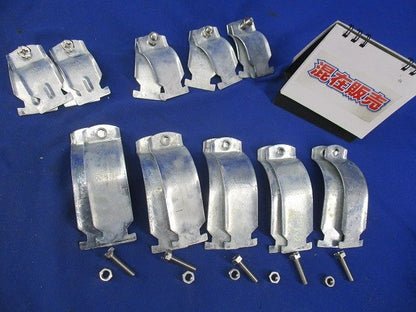 ダクタークリップセット(混在10個入)(亜鉛) DC63BP他