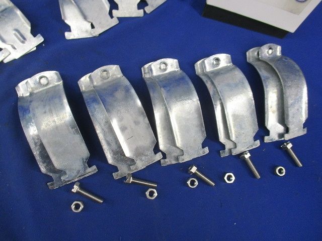 ダクタークリップセット(混在10個入)(亜鉛) DC63BP他