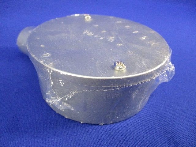 露出用丸型ボックス1方出(7個入)(シルバー) PVM16