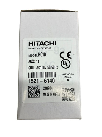 標準形電磁接触器 HCシリーズ (非可逆) HC10 1a AC100V