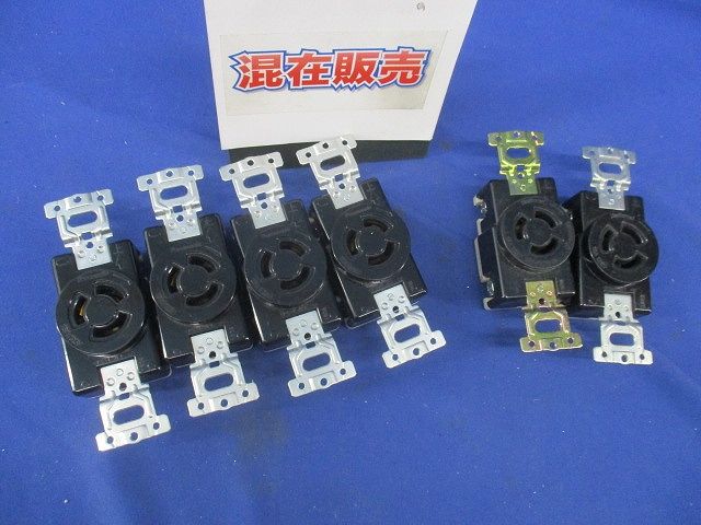 引掛埋込コンセントセット(混在6個入) WF2315K