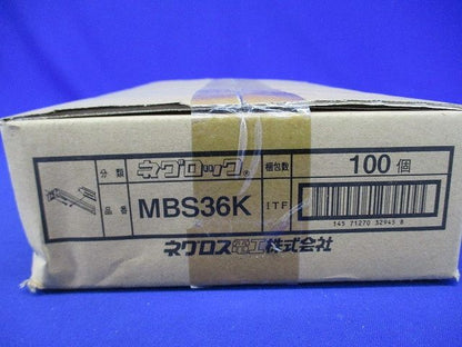 角間柱用支持金具 100個入 MBS36K-100