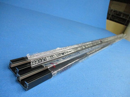 ライティングレール(切断品 約1.5m×2本入)(ブラック)(キズ･汚れ有) LD0213BT