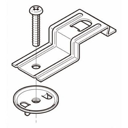 子桁用照明器具取付金具 ケーブルラック 10個入り RFL1-10