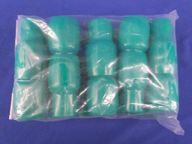 端末キャップ(20個入)緑 V-200