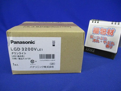 LED一体型ダウンライト 温白色 調光不可  LGD3200VLE1