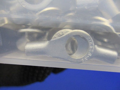 裸圧着端子 R形 シルバー 100個入 R3.5-6-100