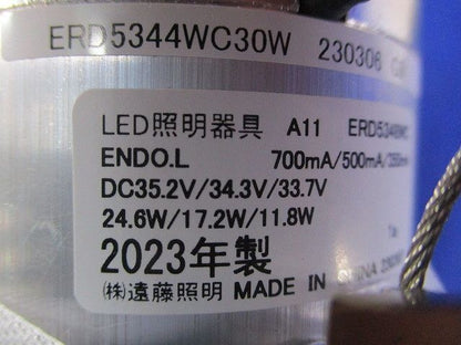 LEDダウンライトφ100(電球色)電源ユニット別売 ERD5348WC