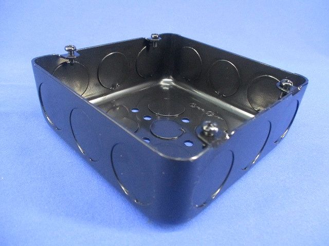 大形四角アウトレットボックス浅形(6個入) OBL44B-L3