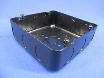 大形四角アウトレットボックス浅形(6個入) OBL44B-L3