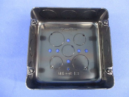 大形四角アウトレットボックス浅形(6個入) OBL44B-L3