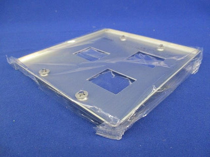 新金属プレート3コ用(5枚入)(シルバー) WN7573