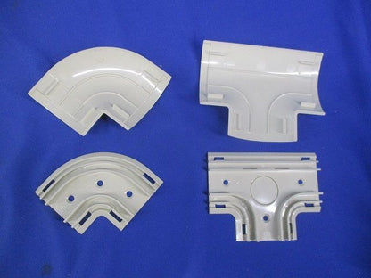 ワゴンモールチーズ･曲がりセット(混在12個入)(ベージュ) OPT-5他