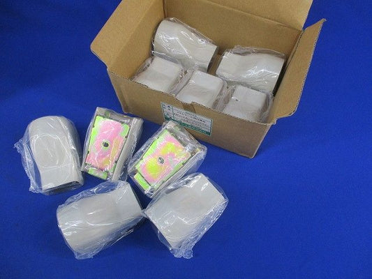 メタルモール用付属品B型コンビネーションコネクター(10個入)(ミルキーホワイト) B2073