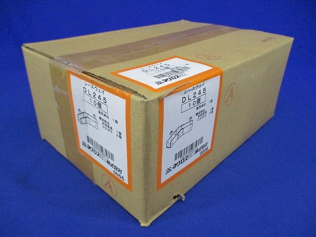レースウェイ 水平角度付エルボ 10個入 DL245-10