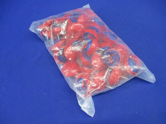 うずまきコブラR2(先行配線用ケーブル吊り具) 赤 50個 MSU-2RL-50