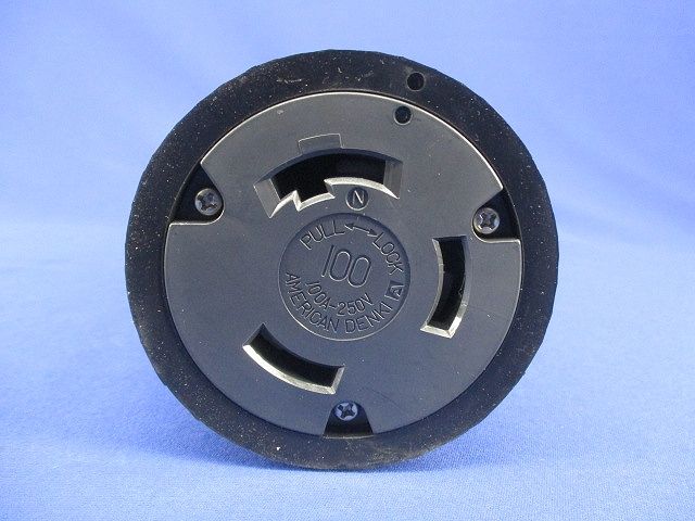 防水形コードコネクタボディゴムカバー引掛形100V 31064RW
