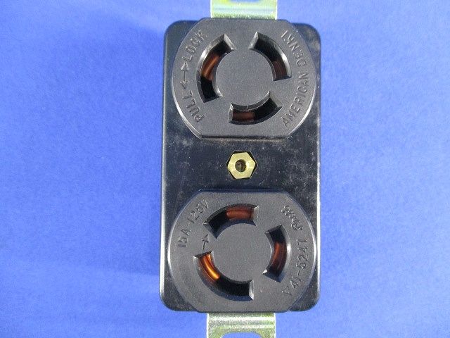 引掛形複式埋込コンセント(5個入) 3110D