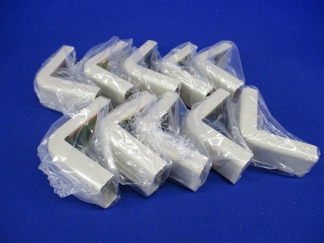 メタルモール付属品エクスターナルエルボ(10個入)(ミルキーホワイト) A1053