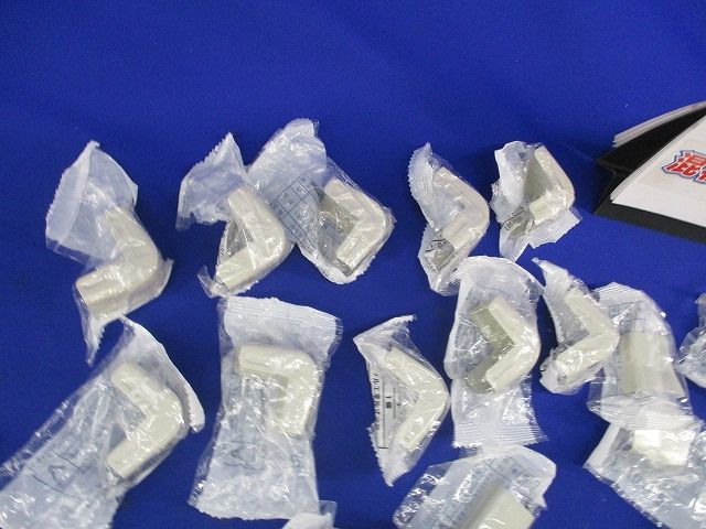 メタルエフモール付属品A型セット(混在25個入)(ミルキーホワイト) MFMB-13他