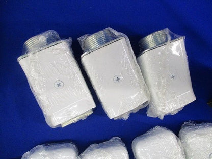 モールエンドB型･ストレートコネクタセット(混在13個入)(ホワイト) M(Y)290他