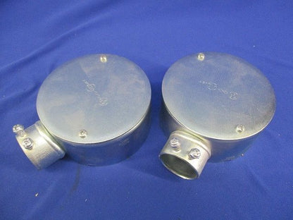 丸形露出ボックス 1方出(2個入) NM311S
