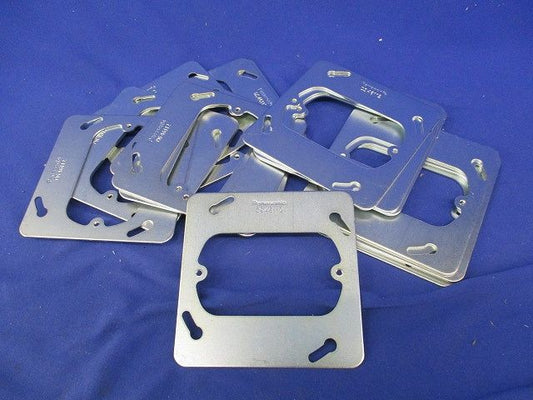 塗装中型四角スイッチカバー1コ用 平カバー(18個入) DS46112