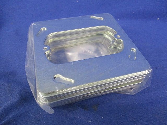 塗装中型四角スイッチカバー1コ用 平カバー(18個入) DS46112