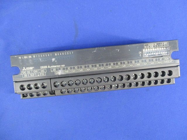 CC-Link小形タイプリモートI/Oユニット 入力ユニット AJ65SBTB3-16D