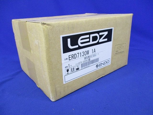 ＬＥＤベースダウンライト 埋込穴φ７５ 白 ランプ別売 ERD7130W