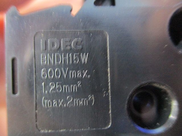 エンドプレートセット(混在25個入) BNDE15WPN10他