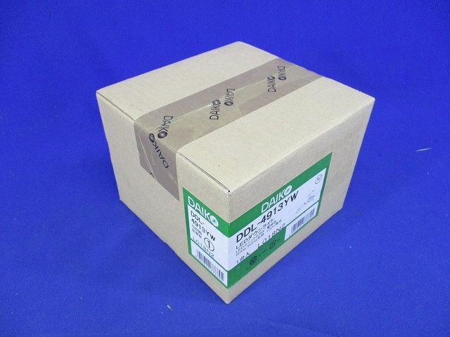 LEDダウンライト(軒下兼用) 2700K LED内蔵 埋込穴φ75 調光器別売 電源付(別置) DDL-4913YW