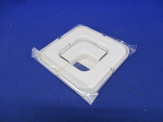 Eモール付属品 曲ガリ(3号) カベ白 10個入 EMM-3W-10