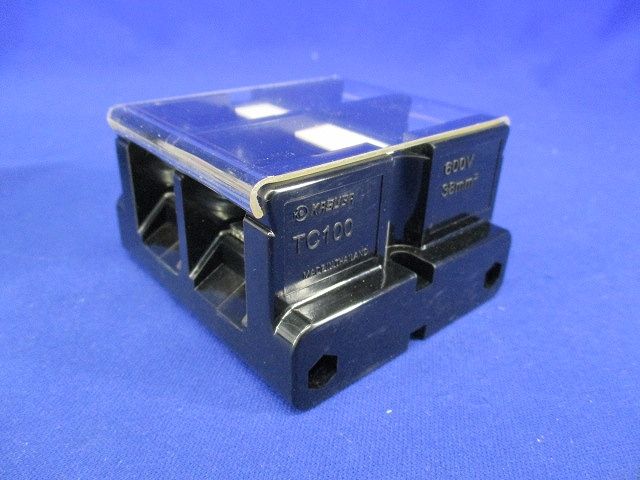 組端子台 標準形 (セルフアップ) 極数2 TC100C02