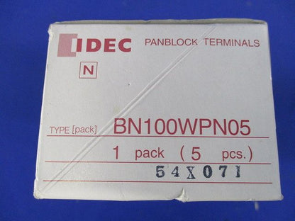 端子台(5個入) BN100WPN05-05