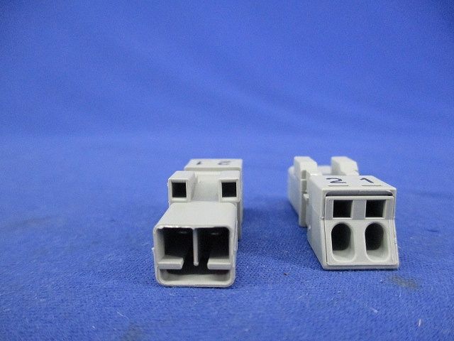 2極端子ブロック プラグ(50個入) 890-252