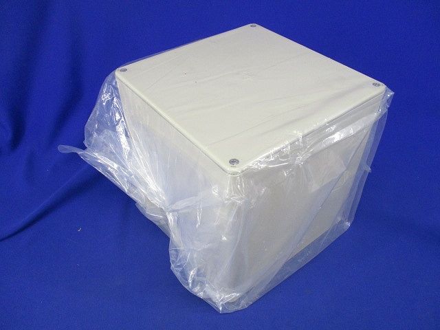 防水プールボックス 平蓋 正方形 ノックなし 200×200×200 ベージュ PVP-2020AJ