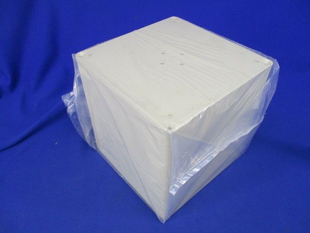 防水プールボックス 平蓋 正方形 ノックなし 200×200×200 ベージュ PVP-2020AJ