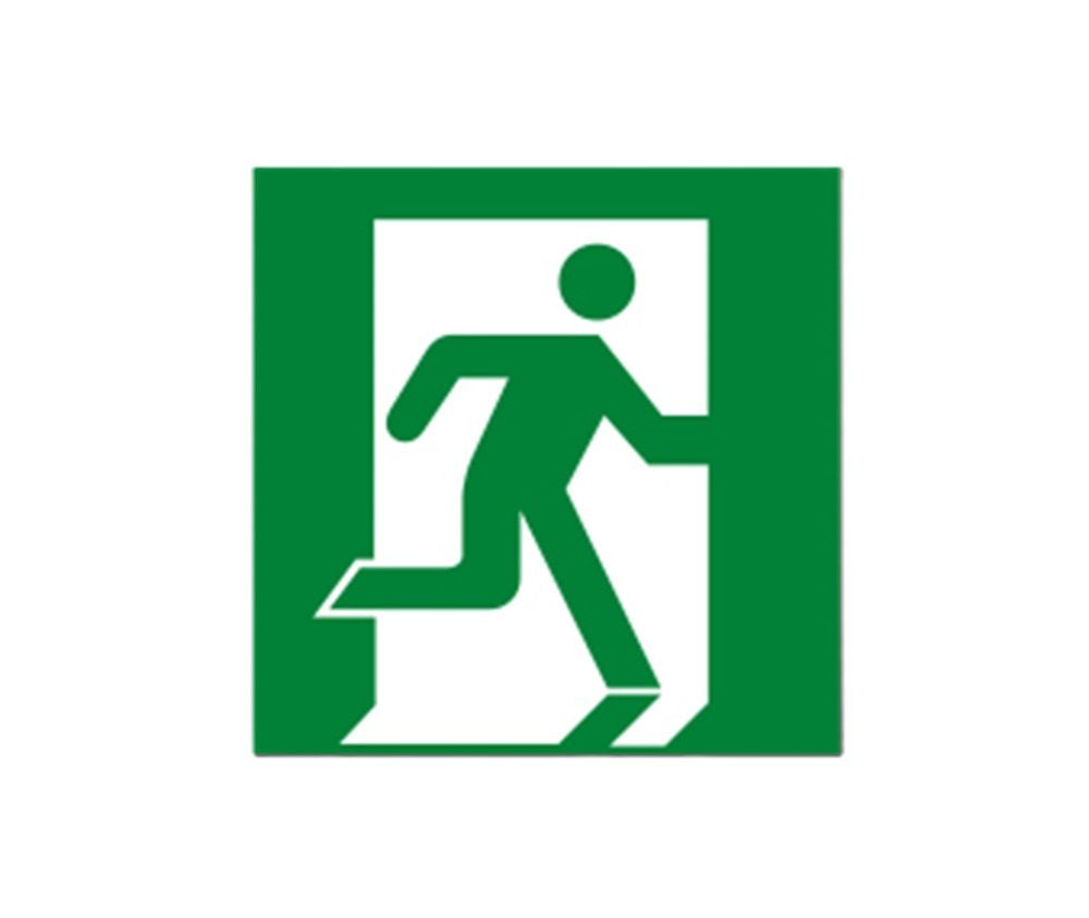 LED誘導灯表示板(C級10形用) 避難口用 AR46848E